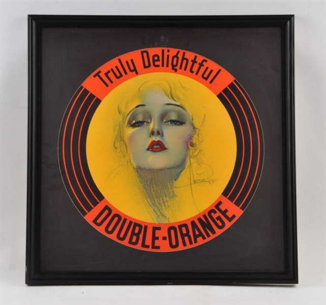 DOUBLE ORANGE SODA BY ROLF ARMSTRONG.             