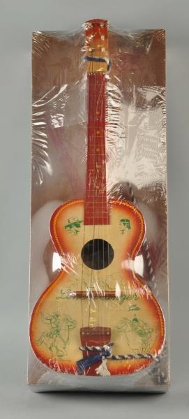 LONE RANGE TOY GUITAR WITH BOX.                   