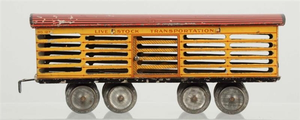 IVES LIVESTOCK TRANSPORTATION CAR NO. 127.        