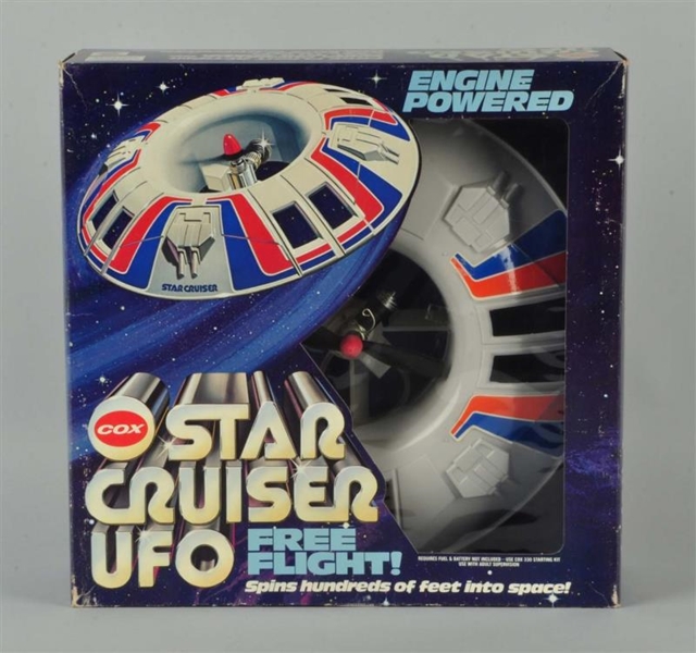 COX STAR CRUISER UFO IN BOX.                      