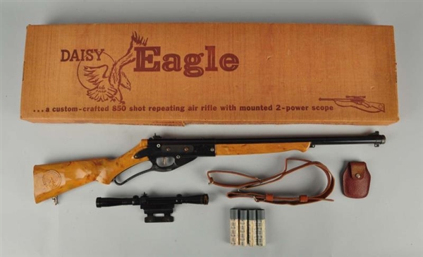 DAISY EAGLE MODEL 98 BB GUN IN BOX.               