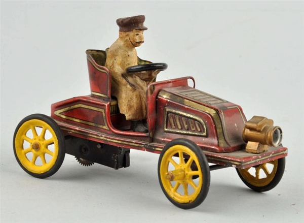 EARLY GERMAN TIN LITHO WIND-UP BING AUTOMOBILE TOY