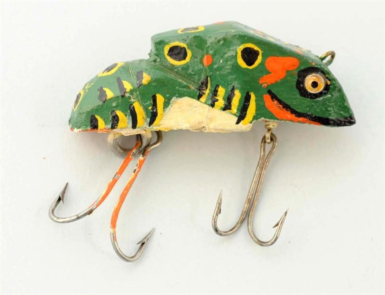 LOUIS RHEAD FLY ROD NATURE FROG, TINY SIZED.      