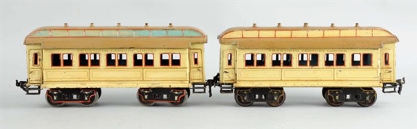 LOT OF 2: 2 - GAUGE 20TH CENTURY LIMITED PASS. CAR