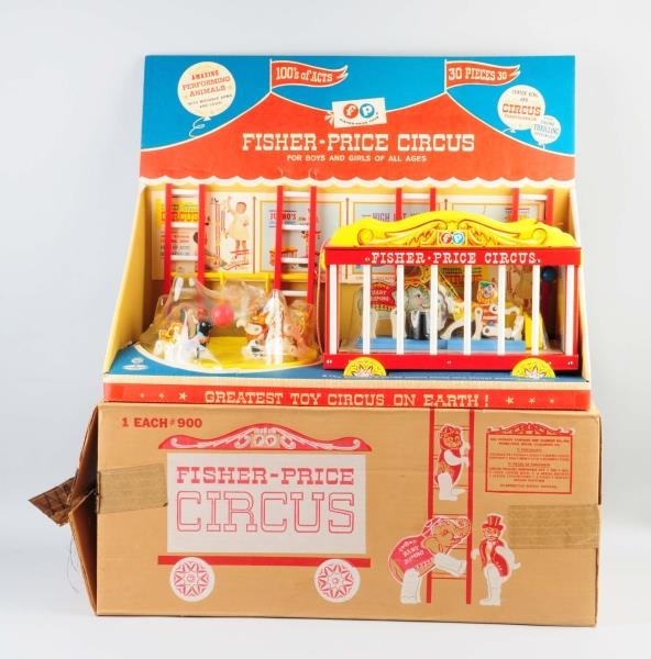 FISHER PRICE NO. 900 PERFORMING CIRCUS TOY.       