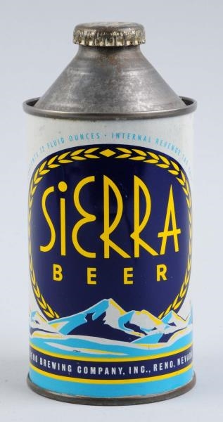 SIERRA BEER CONE TOP CAN.                         