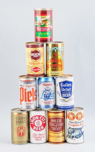 LOT OF 200+ MODERN BEER CANS.                     