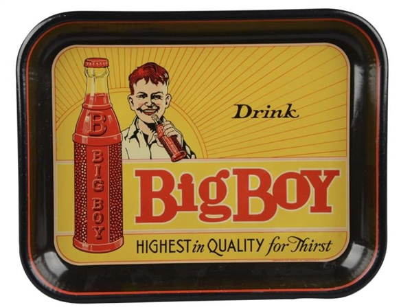BIG BOY SODA TIN SERVING TRAY                     
