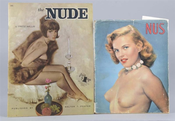 LOT OF 2: PIN UP BOOKS                            