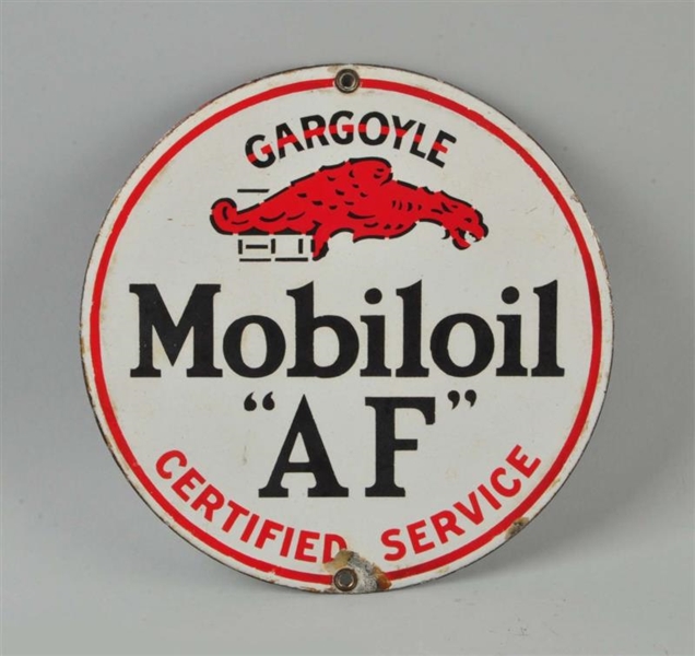 MOBILOIL "AF" CERTIFIED SERVICE SSP SIGN.         
