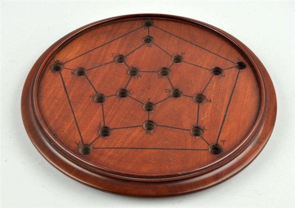 EARLY VICTORIAN GAME BOARD.                       