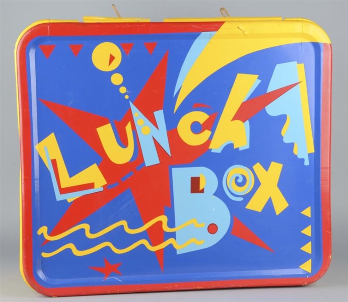 LARGE FIGURAL LUNCH BOX DISPLAY                   