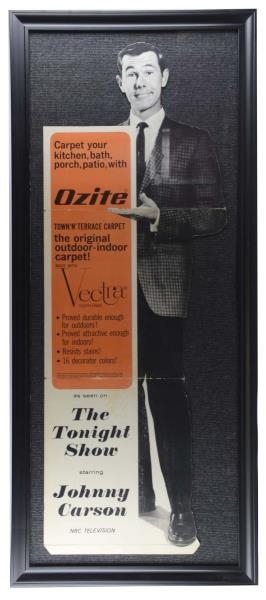 JOHNNY CARSON ADVERTISEMENT FOR ORZITE            