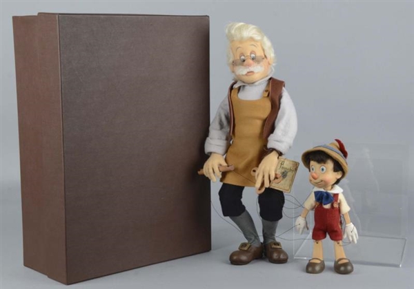 R. JOHN WRIGHT GEPPETTO AND PINOCCHIO DOLL        