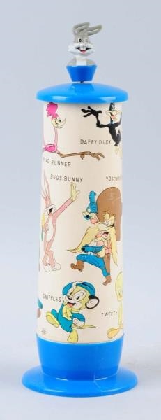 WARNER BROTHERS LOONEY TUNES THEMED STRAW HOLDER. 