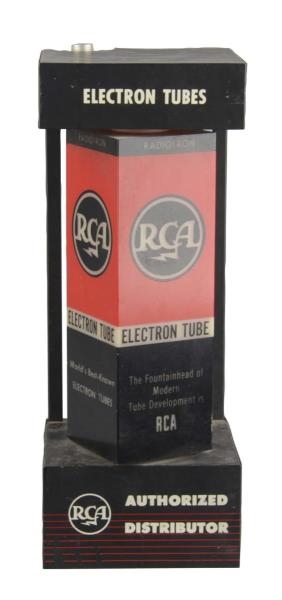 RCA ELECTRON RADIO TUBES RADIOTRON DISPLAY        