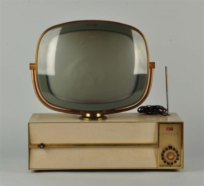 1950S PHILCO PREDICTA TV.                         