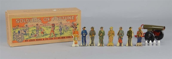 LOUIS MARX SOLDIERS OF FORTUNE IN ORIGINAL BOX    