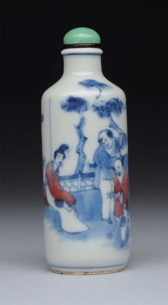 EARLY CANTONESE SNUFF BOTTLE.                     