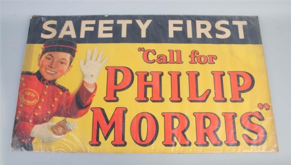 PHILLIP MORRIS PAPER SIGN.                        