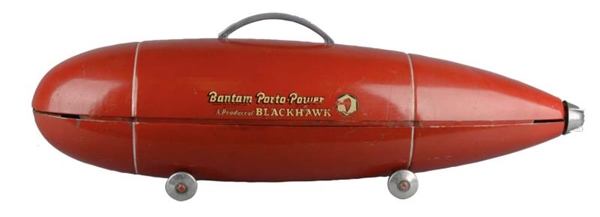 BOMB SHAPED BANTAM PROTO POWER METAL TOOL BOX     