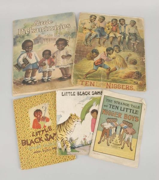 LOT OF 5: BLACK AMERICANA CHILDRENS BOOKS.        
