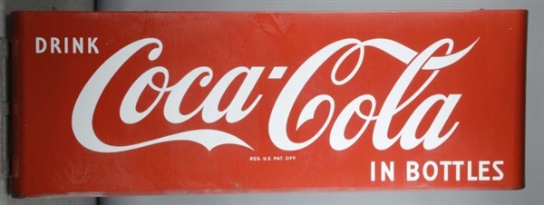 LARGE DIMENSIONAL DRINK COCA COLA IN BOTTLES SIGN 