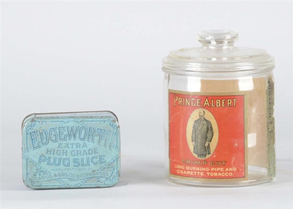 LOT OF 2: TOBACCO CONTAINERS                      