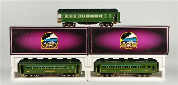 LOT OF 3: MTH STANDARD GAUGE STATE CARS.          