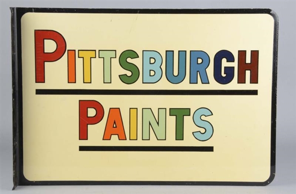 PITTSBURGH PAINTS TIN FLANGE SIGN                 