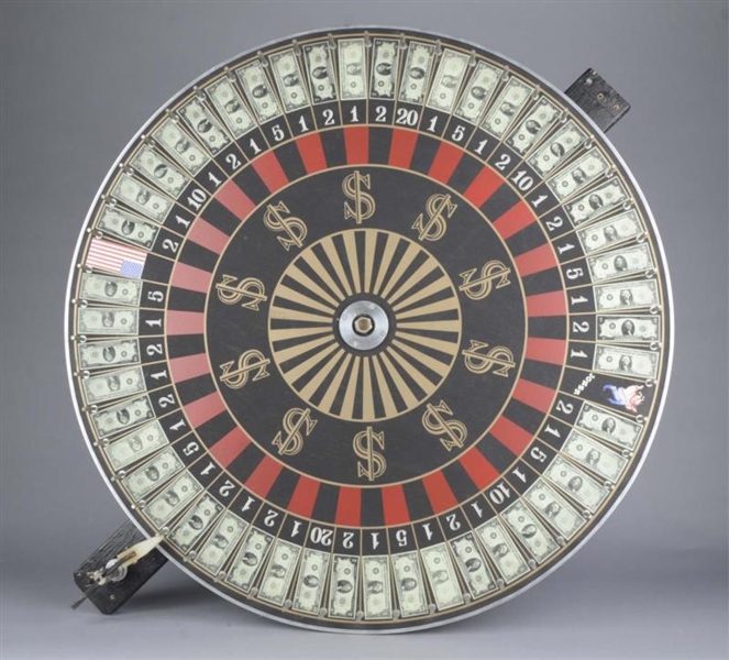 36" SPINNING WHEEL OF FORTUNE PRIZE WHEEL         