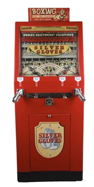 5¢ MUTOSCOPE SILVER GLOVES BOXING GAME            