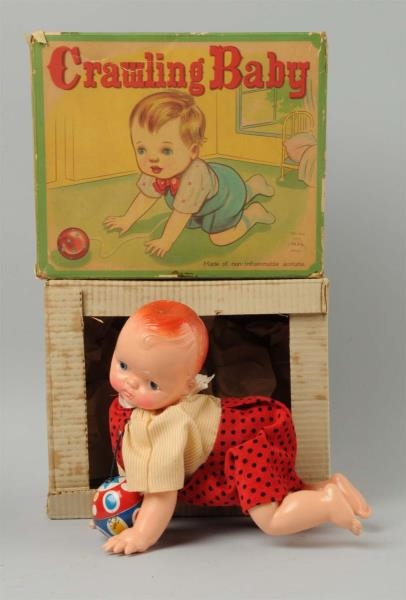 JAPANESE CRAWLING BABY TOY WITH BOX.              