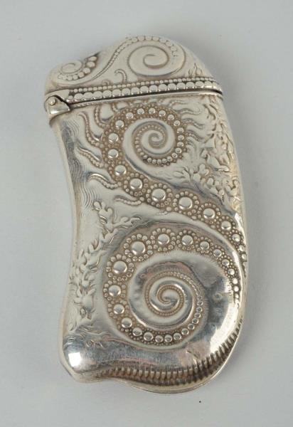 STERLING SILVER MATCH SAFE BY WHITING.            