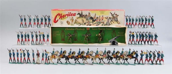 LARGE LOT OF  CHERILEA TOY SOLDIERS               