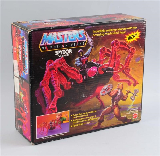 MASTERS OF THE UNIVERSE SPYDOR SEALED IN BOX.     