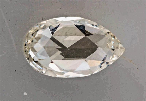 GIA 1.05 CARAT, PEAR MODIFIED BRILLIANT DIAMOND   