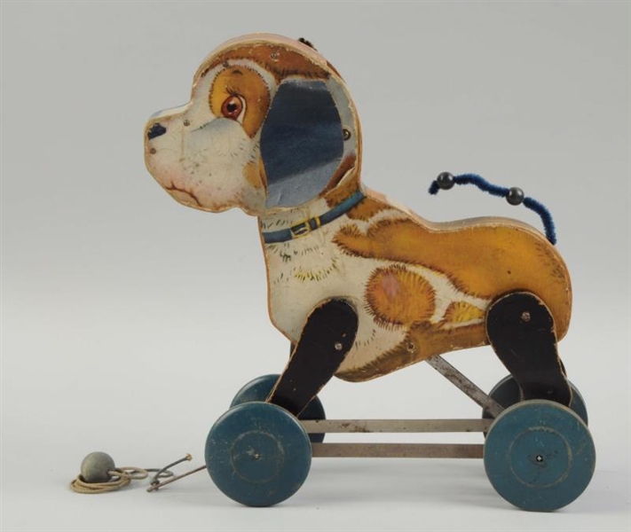 FISHER PRICE PAPER ON WOOD BARKY PUPPY.           