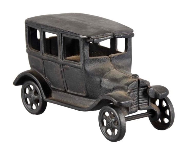 CONTEMPORARY CAST IRON FORD MODEL T TOY CAR       