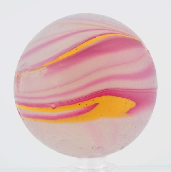 LARGE OPAQUE SWIRL MARBLE.                        