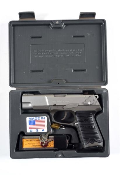(M) BOXED RUGER P90 SEMI-AUTOMATIC PISTOL         