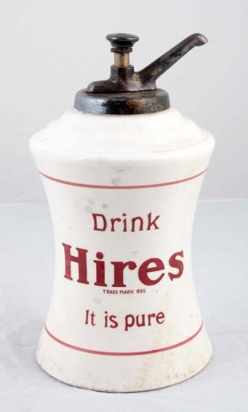HIRES ROOT BEER SYRUP DISPENSER.                  
