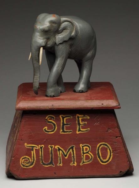 JUMBO THE ELEPHANT/ PEANUTS 5C  ADVERTISEMENT.    