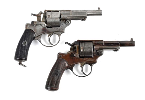 (A) PAIR OF FRENCH MODEL 1873 REVOLVERS           