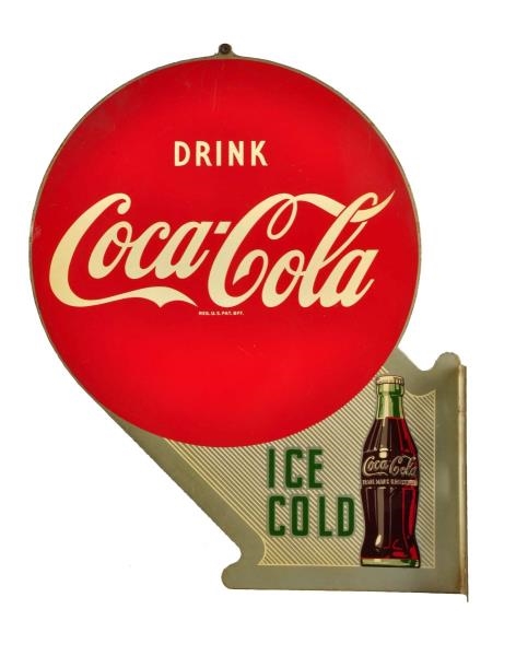 1953 COCA - COLA TIN FLANGE.                      
