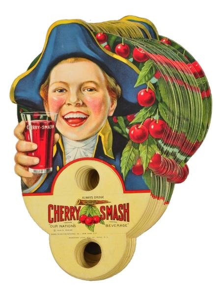 LOT OF 37: 1915 - 20 CHERRY SMASH BOTTLE TOPPERS. 