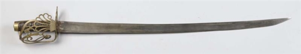 ENGLISH CAVALRY OFFICER’S SWORD.                  