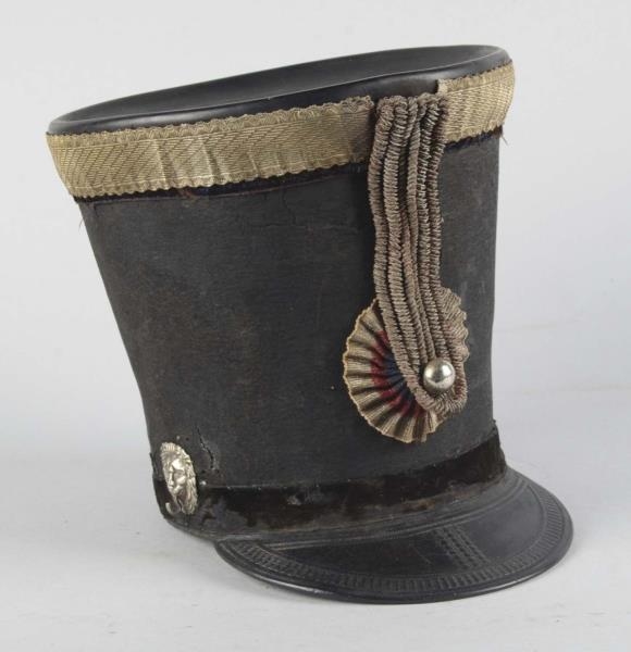 FRENCH OFFICERS SHAKO.                           