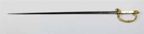 DELUXE OFFICER’S NON-REGULATION SMALL SWORD.      