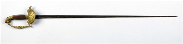 FRENCH OFFICER’S NON-REGULATION SMALL SWORD.      
